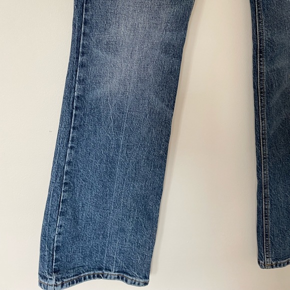 Free people French Girl Flare Jean in Aura Blue - Picture 5 of 11